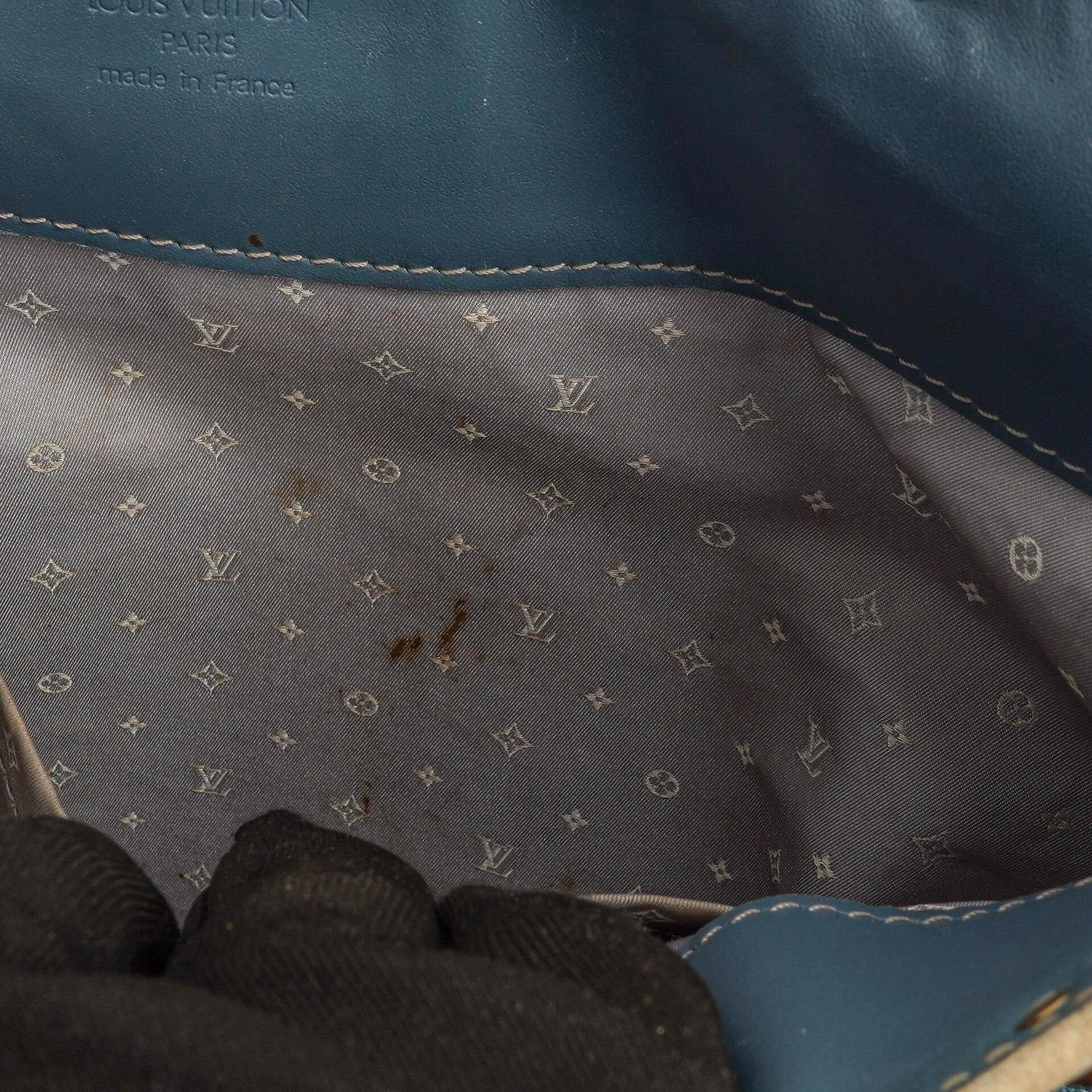 Louis Vuitton Blaue Suhali L' Affriolant Tasche, 2004