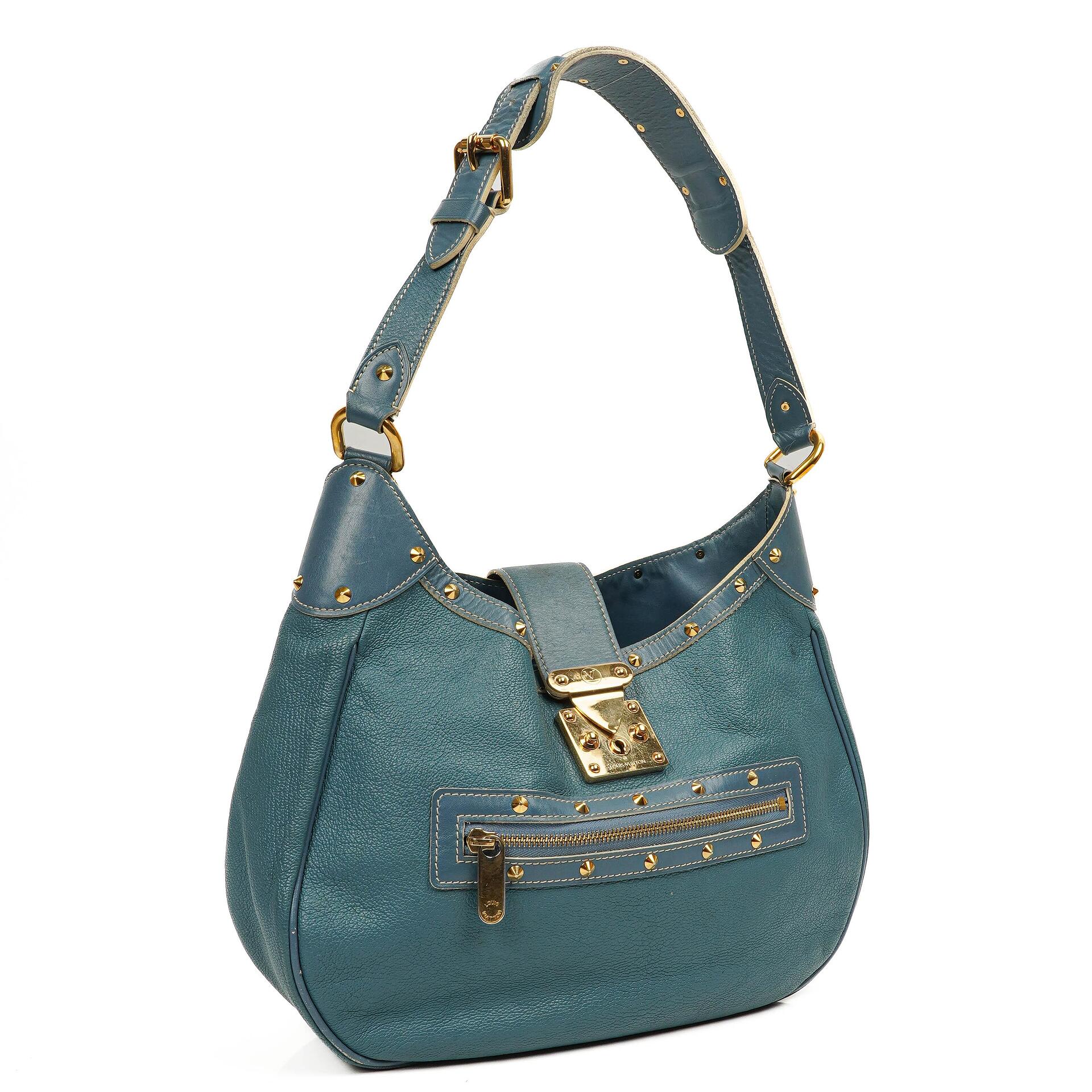 Louis Vuitton Blaue Suhali L' Affriolant Tasche, 2004