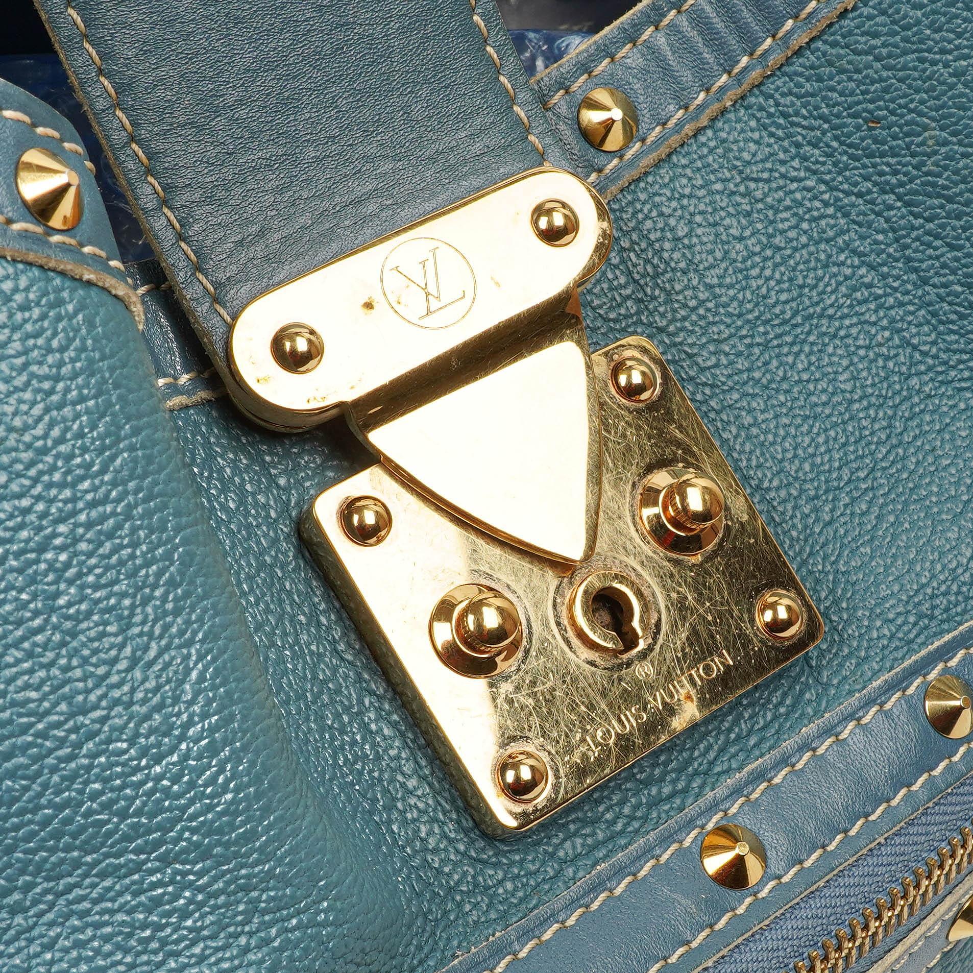 Louis Vuitton Blaue Suhali L' Affriolant Tasche, 2004