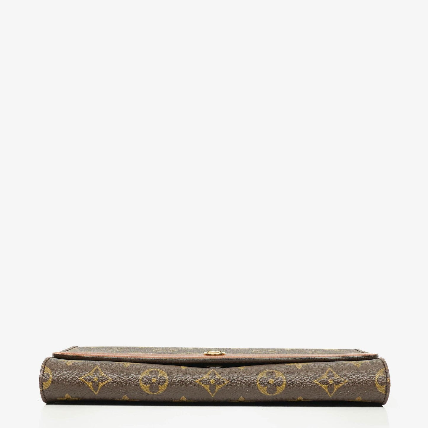 Louis Vuitton Pochette aus bordeauxfarbenem Monogramm Canvas