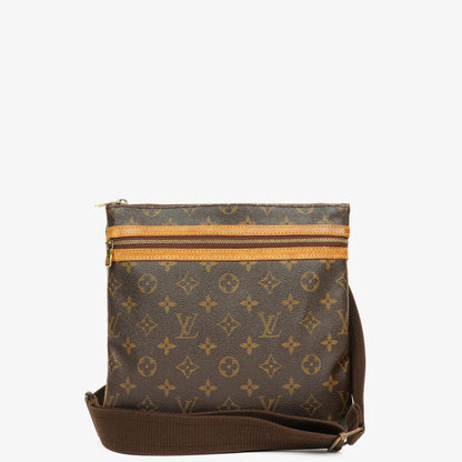 Louis Vuitton Bosphore Pochette Monogram Canvas Schultertasche