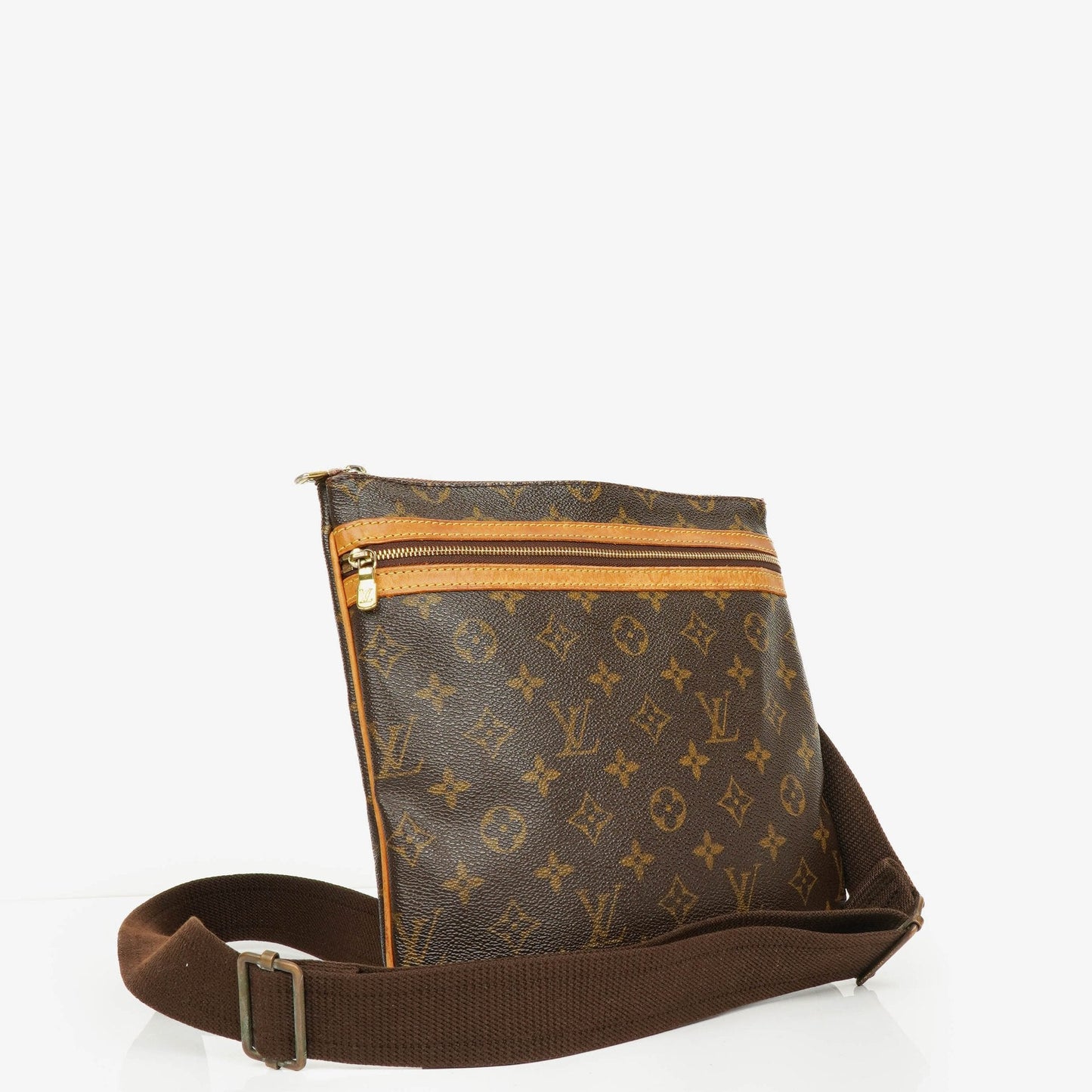 Louis Vuitton Bosphore Pochette Monogram Canvas Schultertasche