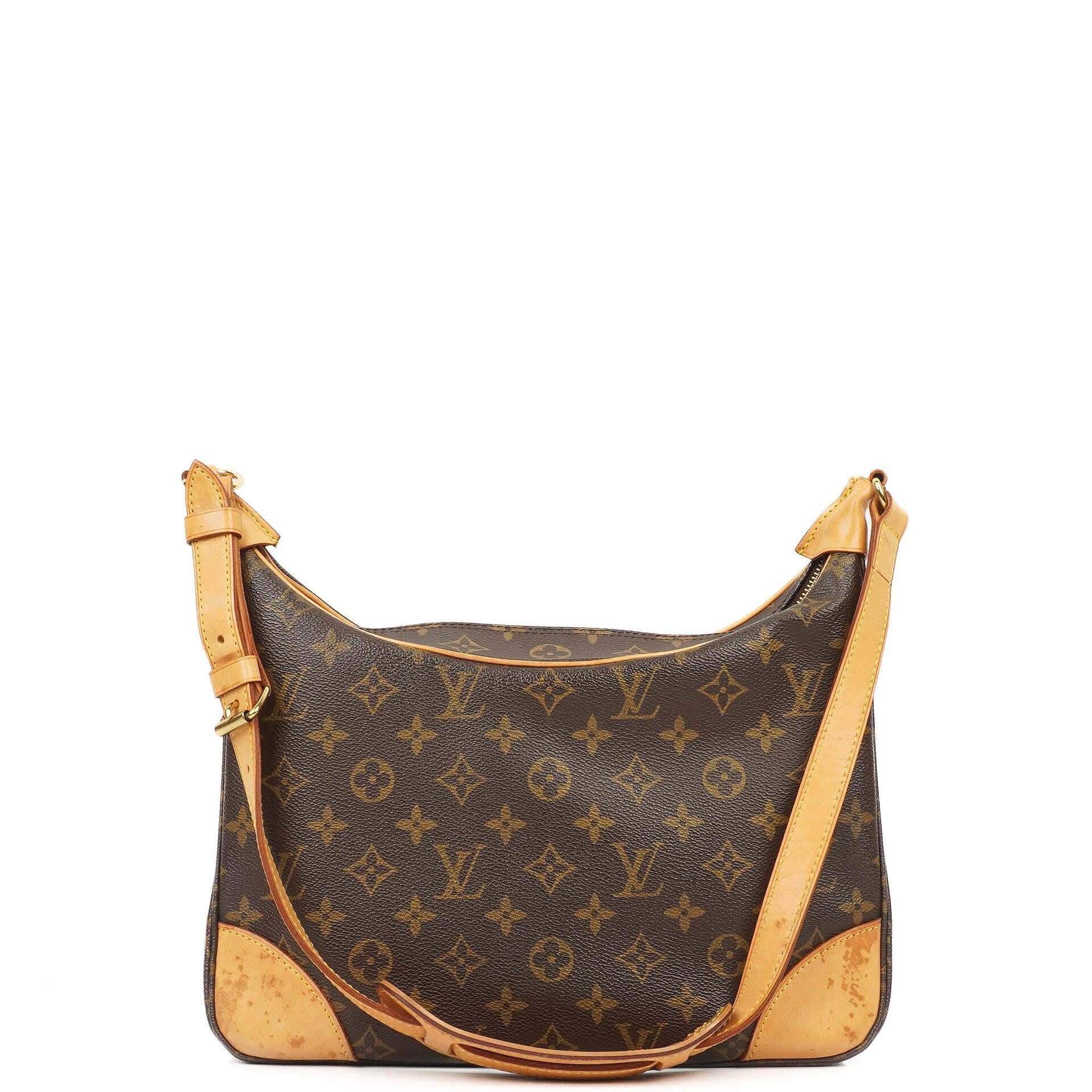 Louis Vuitton Boulogne Monogram Canvas Schultertasche