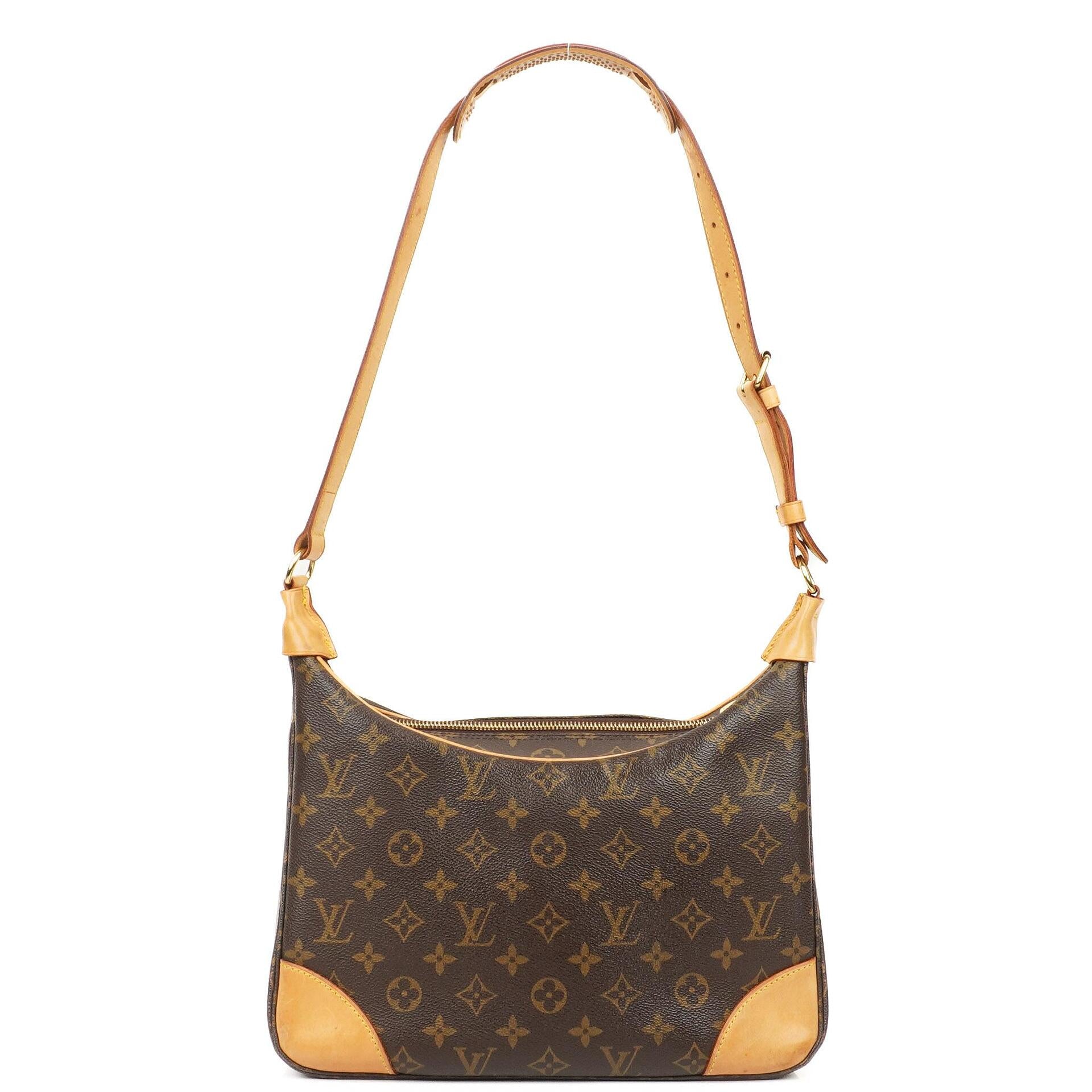 Louis Vuitton Boulogne Monogram Canvas Schultertasche