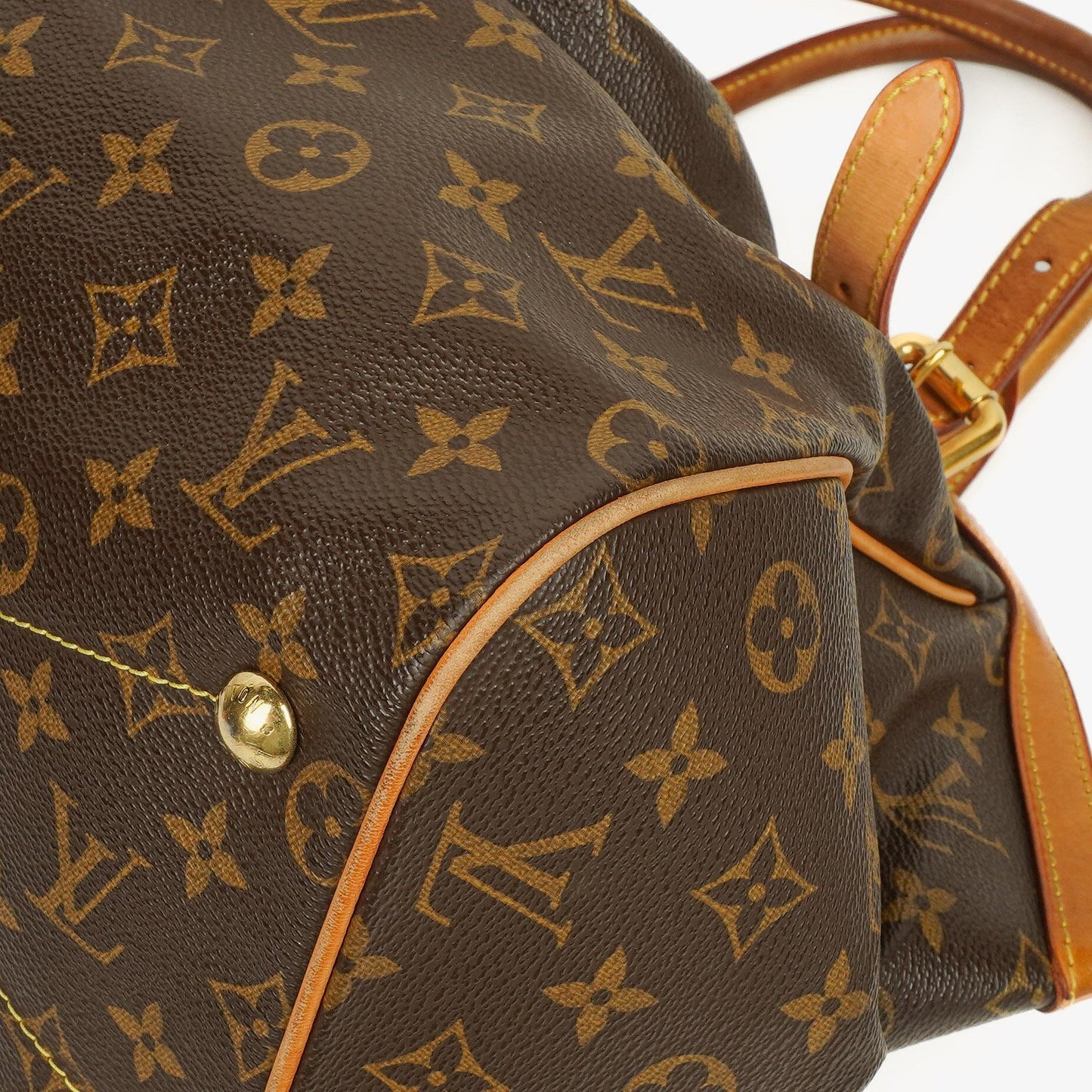 Louis Vuitton Tivoli GM Tasche aus braunem Monogram Canvas