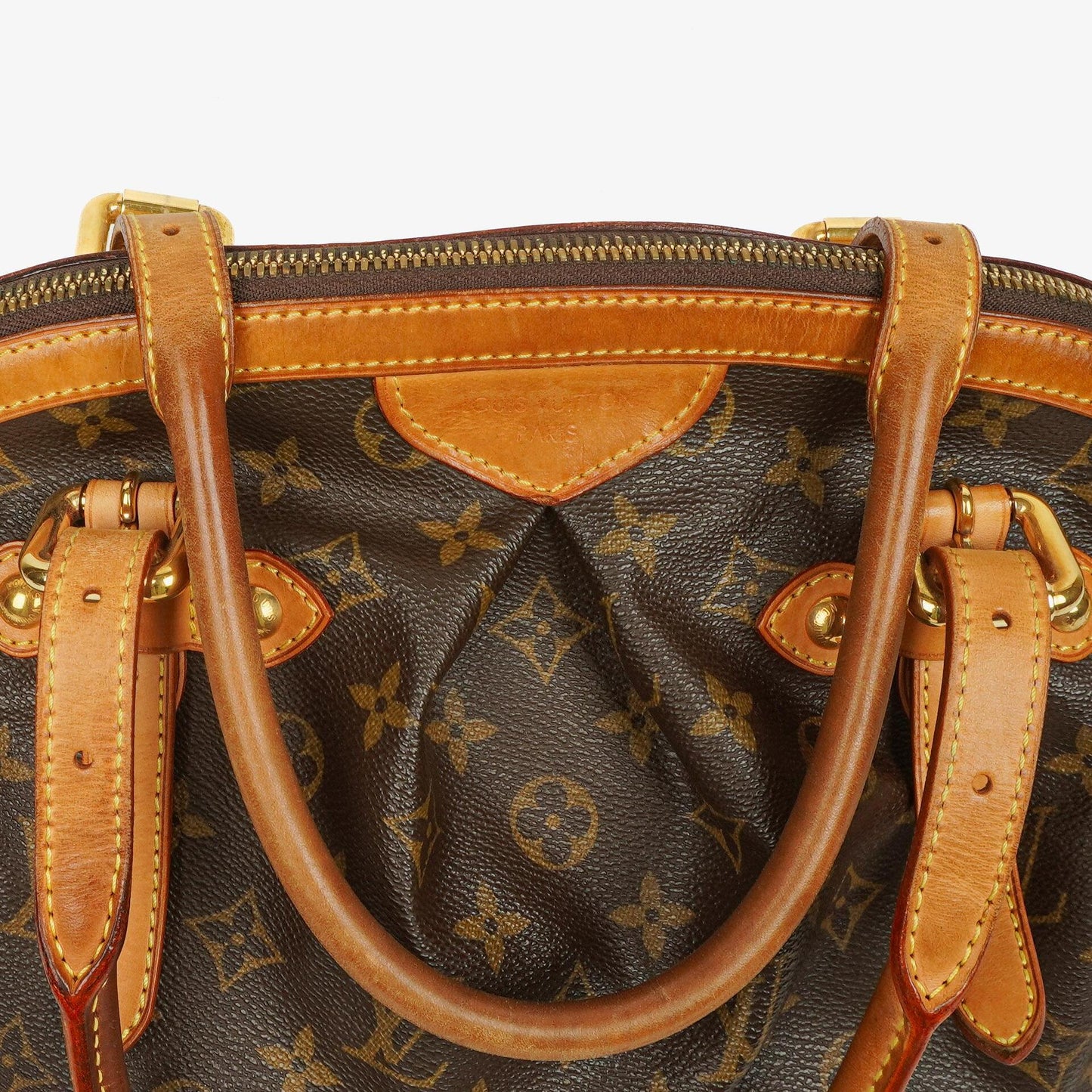 Louis Vuitton Tivoli GM Tasche aus braunem Monogram Canvas