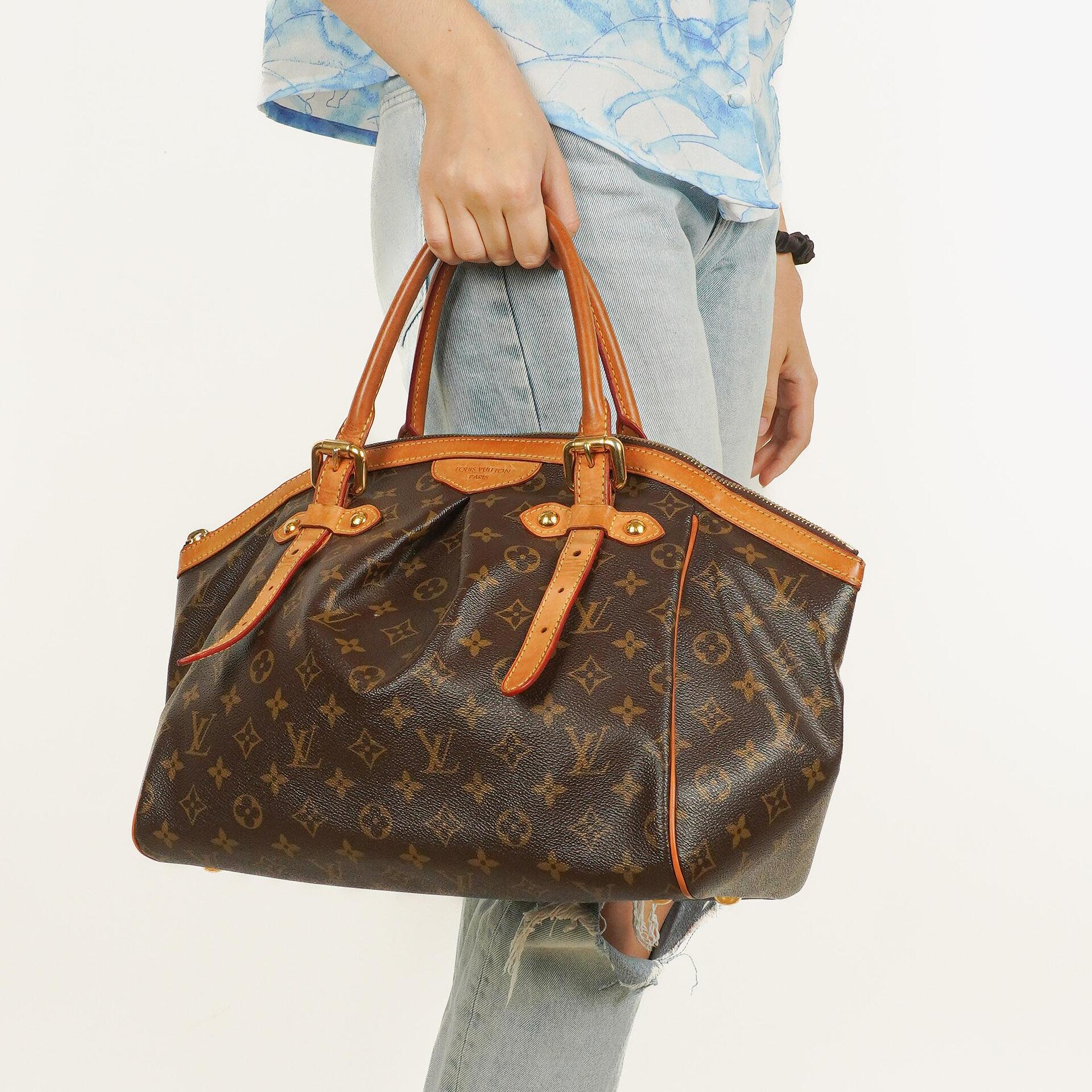 Louis Vuitton Tivoli GM Tasche aus braunem Monogram Canvas