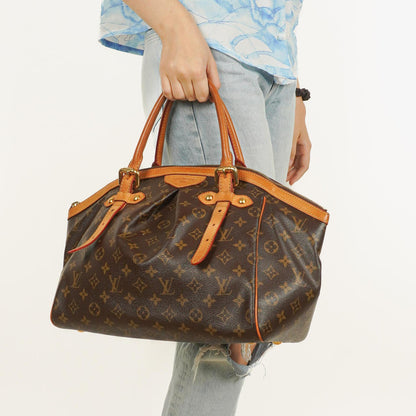 Louis Vuitton Tivoli GM Tasche aus braunem Monogram Canvas