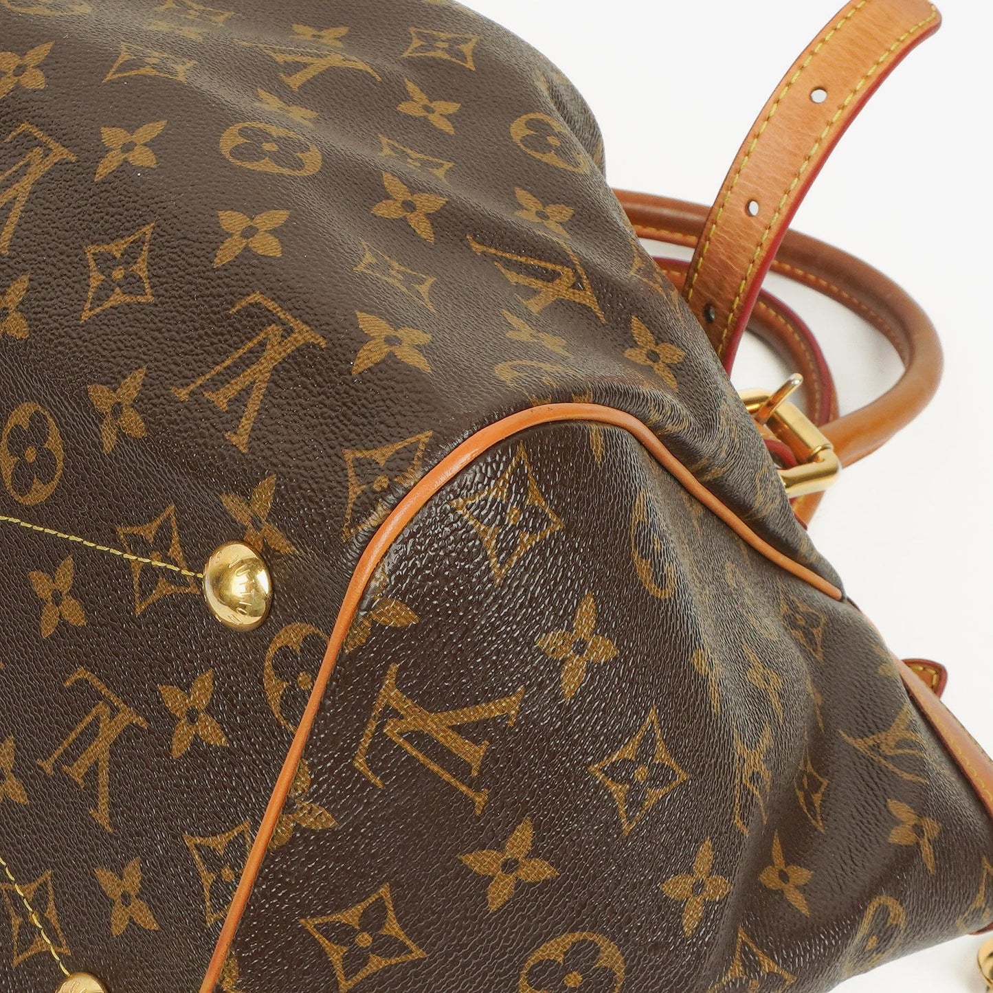 Louis Vuitton Tivoli GM Tasche aus braunem Monogram Canvas