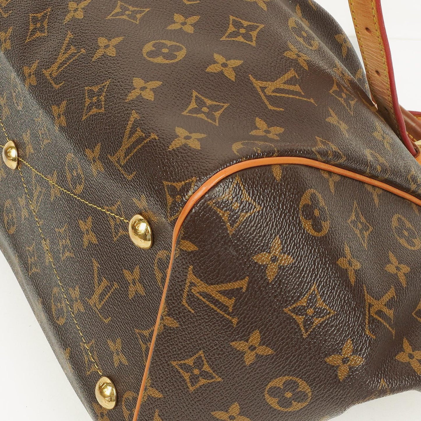 Louis Vuitton Tivoli GM Tasche aus braunem Monogram Canvas