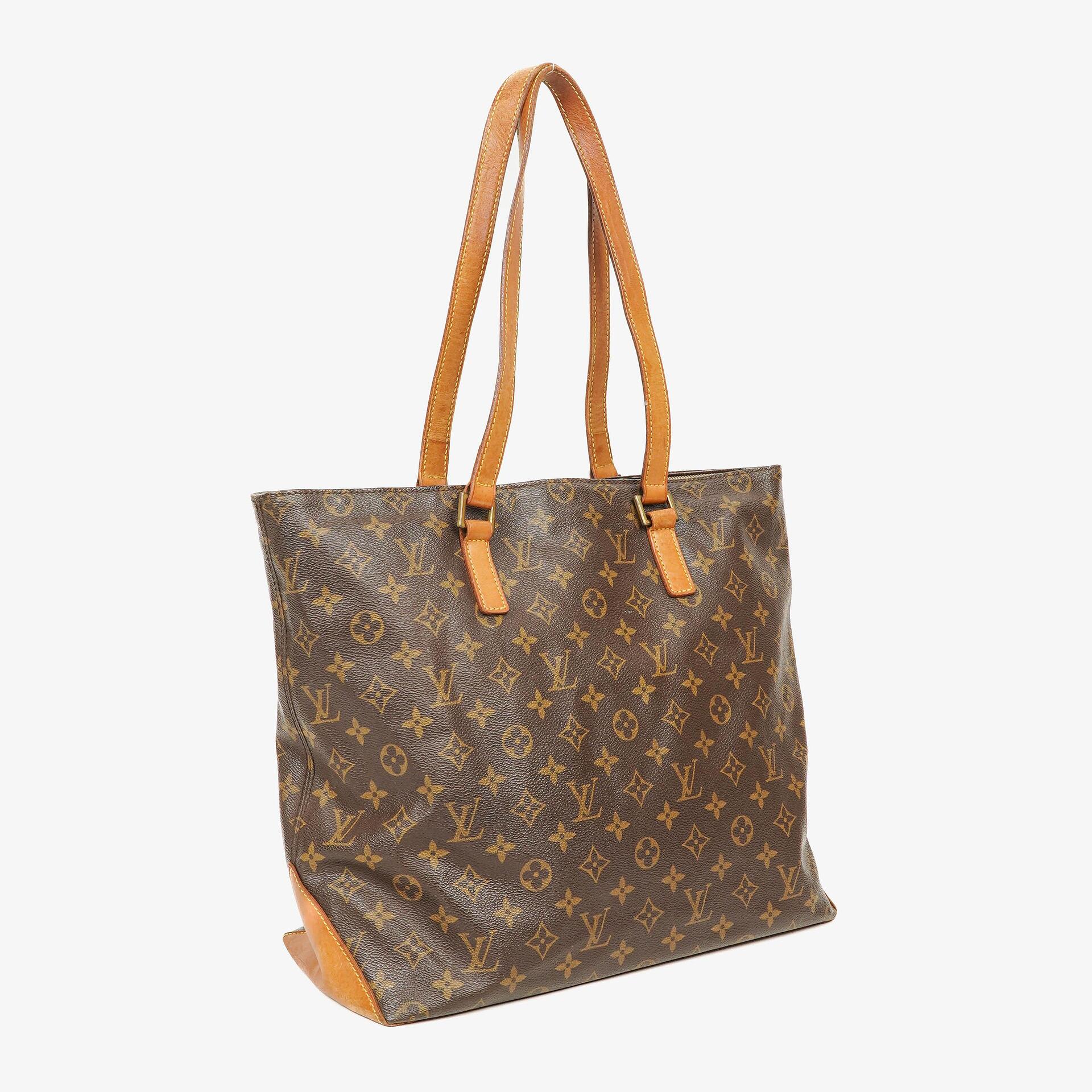 Louis Vuitton Cabas Mezzo Schultertasche aus Monogram Canvas