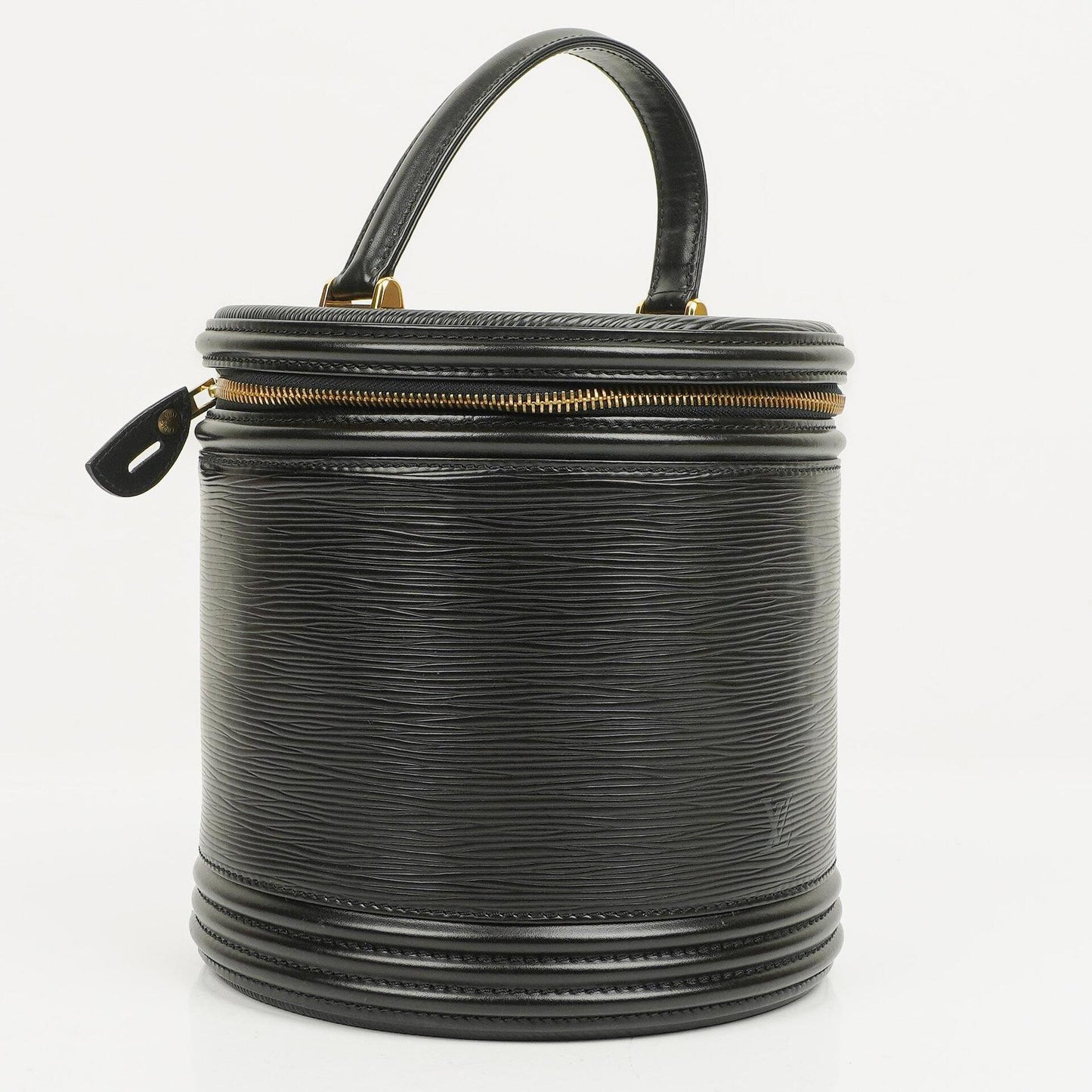 Louis Vuitton Cannes Schwarze EPI Leder Tasche