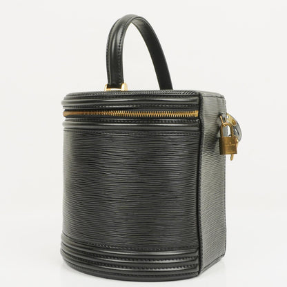 Louis Vuitton Cannes Schwarze EPI Leder Tasche
