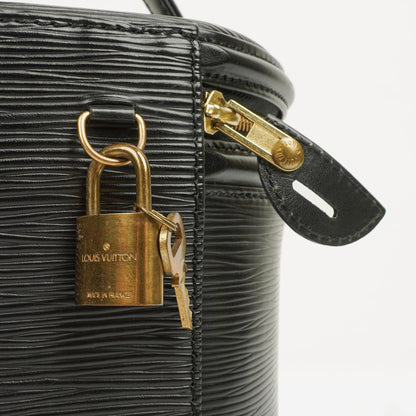 Louis Vuitton Cannes Schwarze EPI Leder Tasche