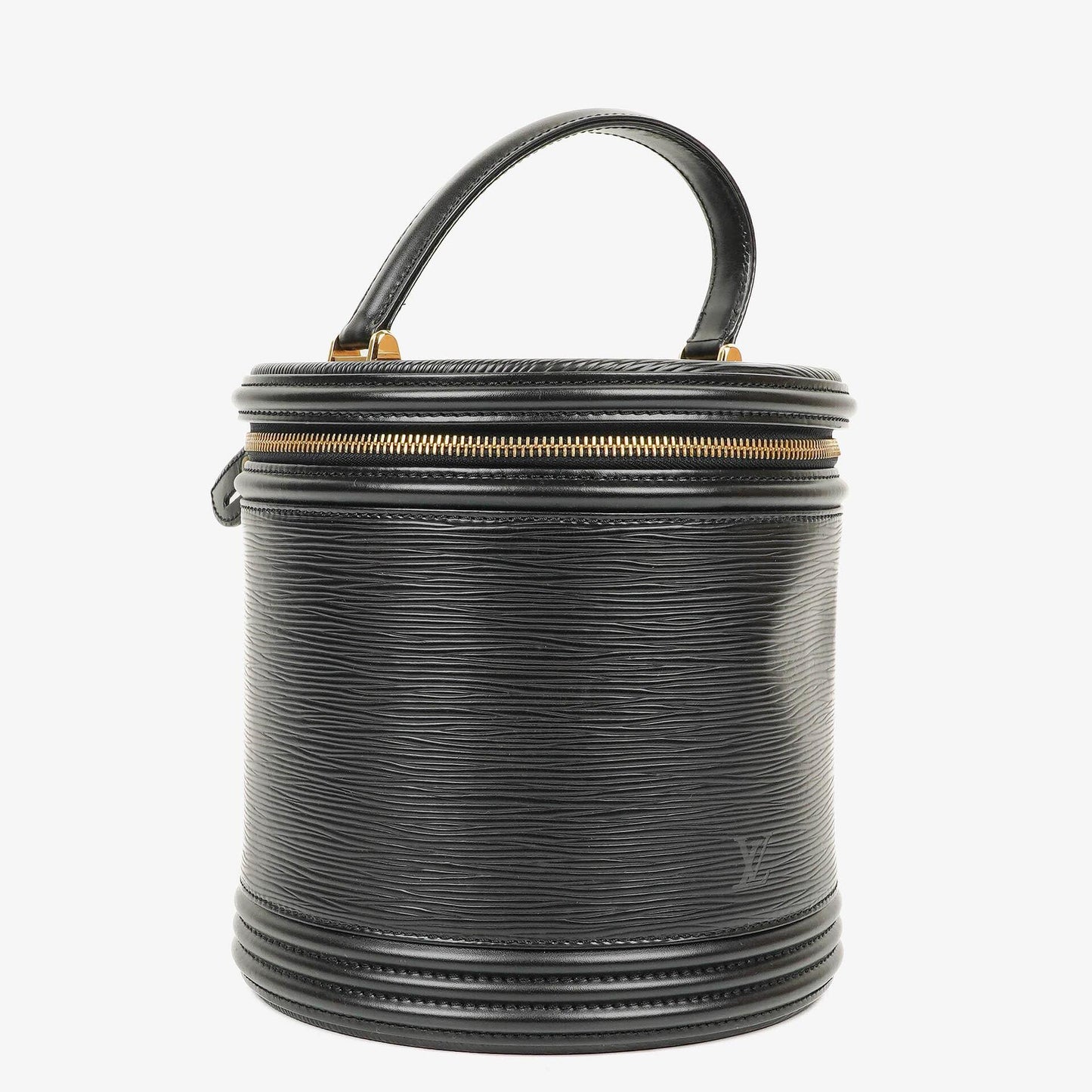 Louis Vuitton Cannes Schwarze EPI Leder Tasche