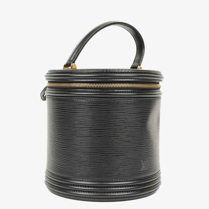 Louis Vuitton Cannes Schwarze EPI Leder Tasche