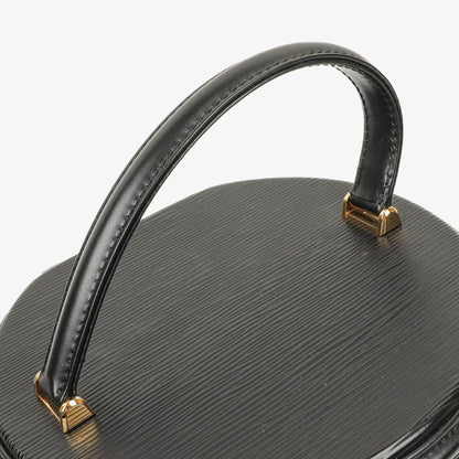 Louis Vuitton Cannes Schwarze EPI Leder Tasche