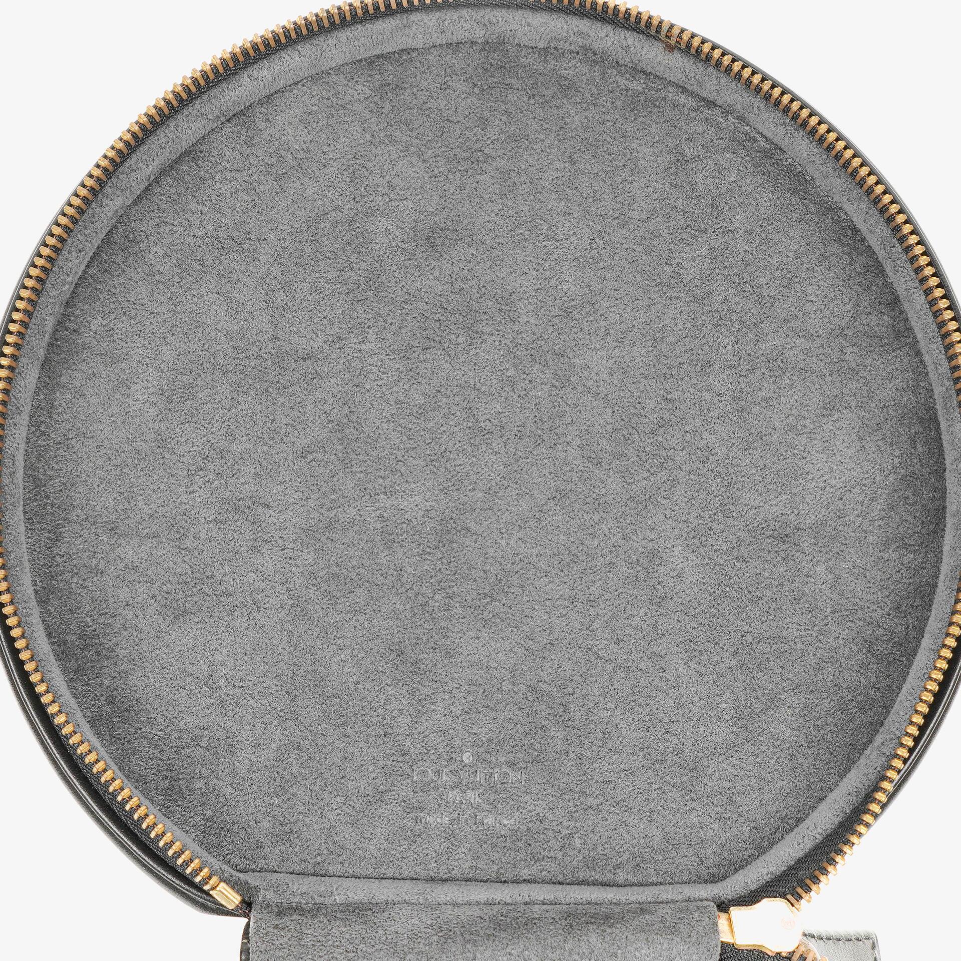 Louis Vuitton Cannes Schwarze EPI Leder Tasche