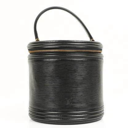 Louis Vuitton Cannes Tasche aus schwarzem Epi Leder
