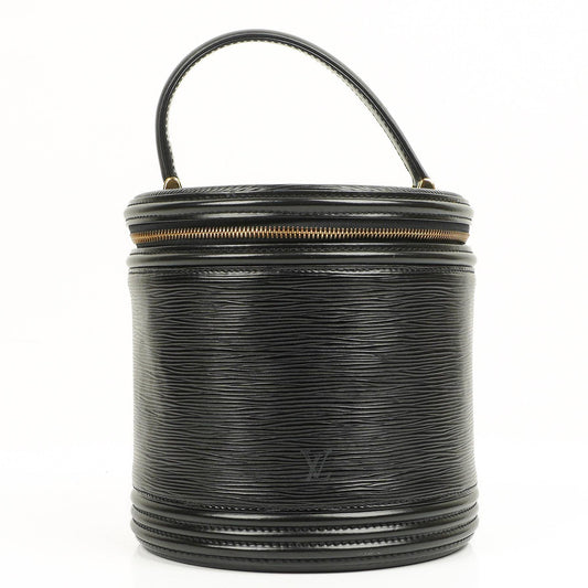 Louis Vuitton Cannes Tasche aus schwarzem Epi Leder
