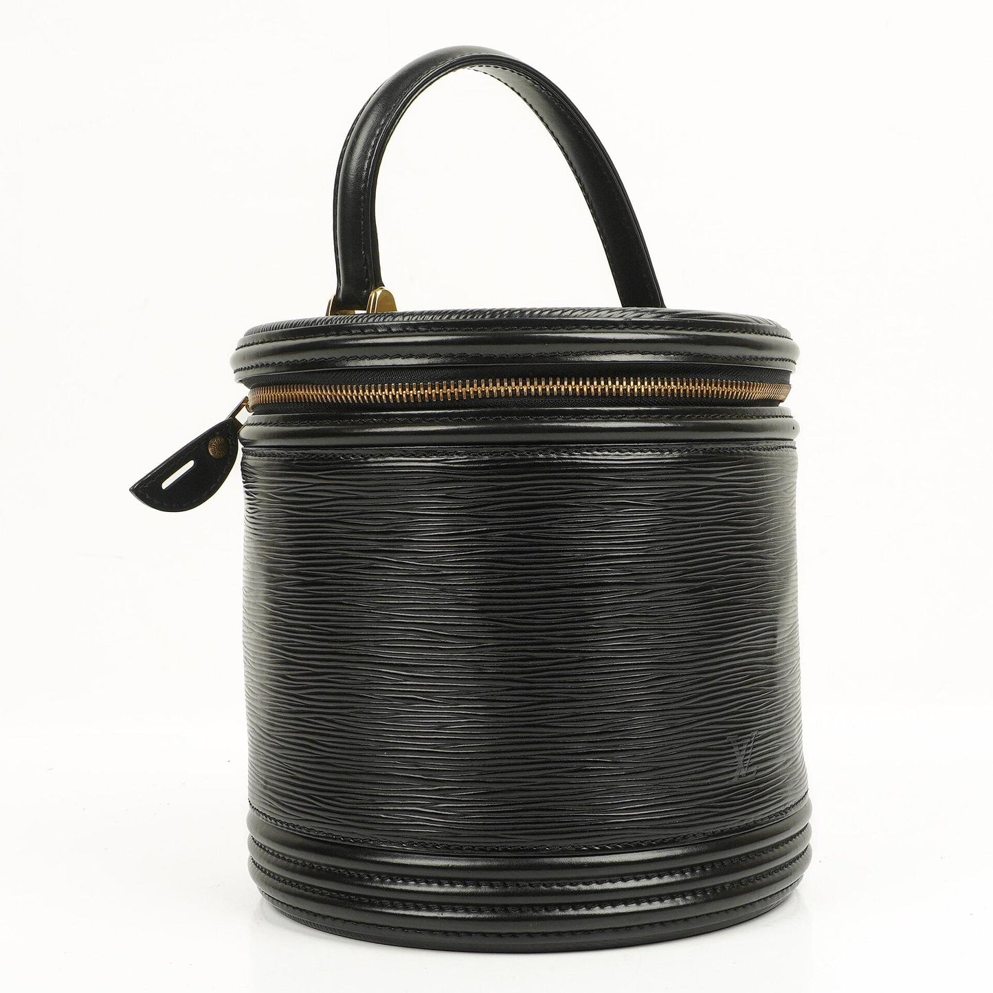 Louis Vuitton Cannes Tasche aus schwarzem Epi Leder