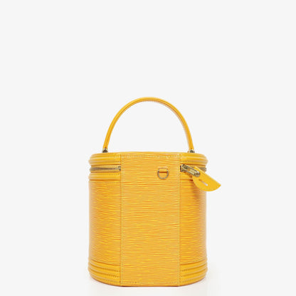 Louis Vuitton Cannes Tasche aus gelbem Epi Leder