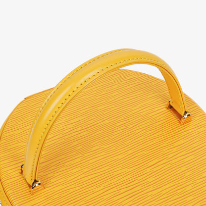 Louis Vuitton Cannes Tasche aus gelbem Epi Leder