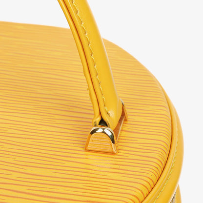 Louis Vuitton Cannes Tasche aus gelbem Epi Leder