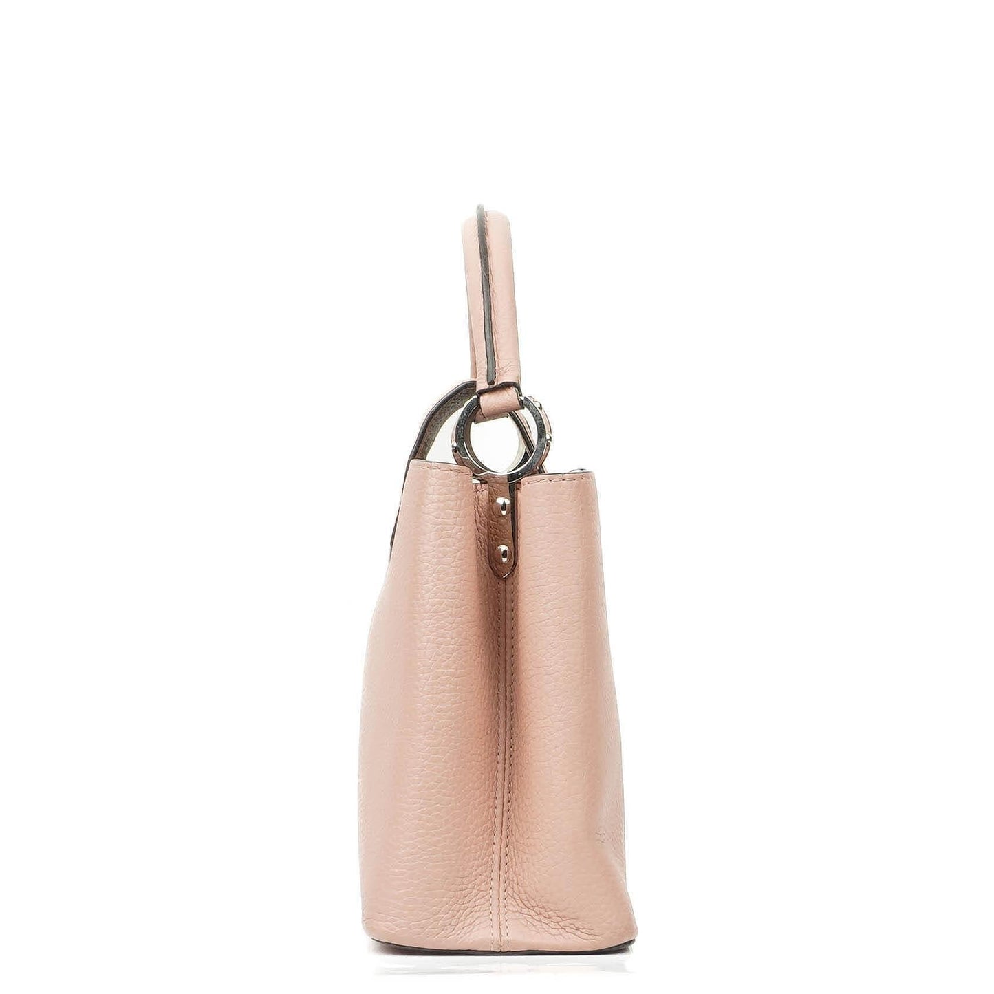 Louis Vuitton Capucines MM Handtasche aus pinkem Leder