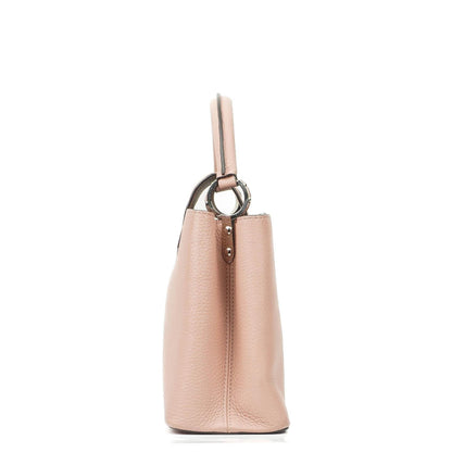 Louis Vuitton Capucines MM Handtasche aus pinkem Leder