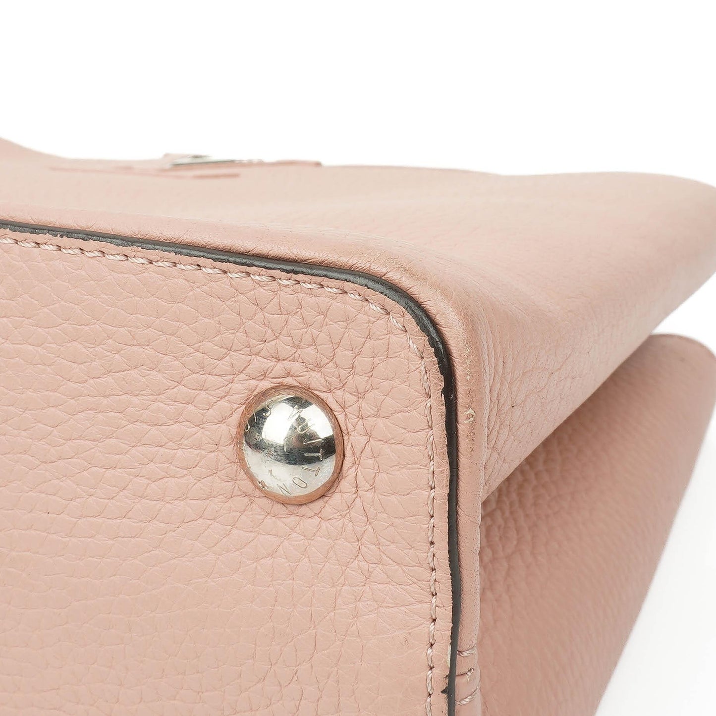 Louis Vuitton Capucines MM Handtasche aus pinkem Leder