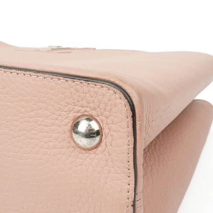 Louis Vuitton Capucines MM Handtasche aus pinkem Leder