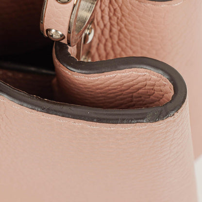 Louis Vuitton Capucines MM Handtasche aus pinkem Leder