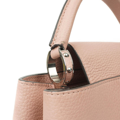 Louis Vuitton Capucines MM Handtasche aus pinkem Leder