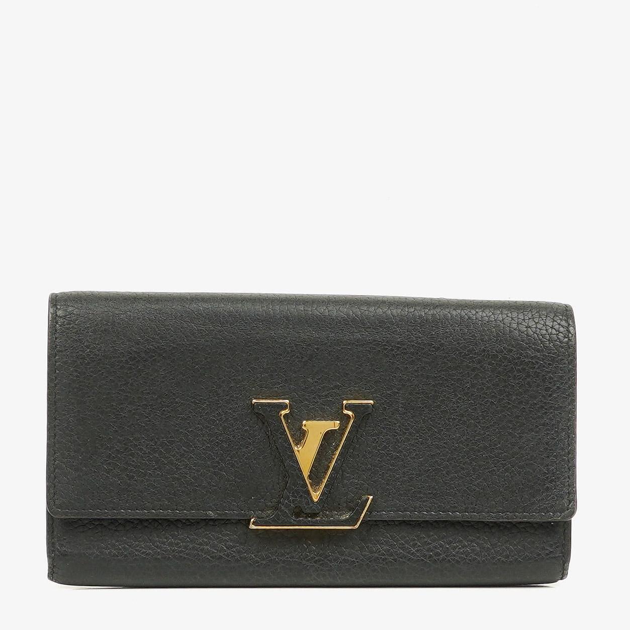 Louis Vuitton Capucines Taurillon Geldbörse