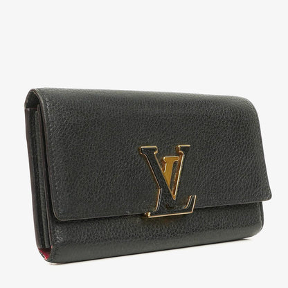 Louis Vuitton Capucines Taurillon Geldbörse