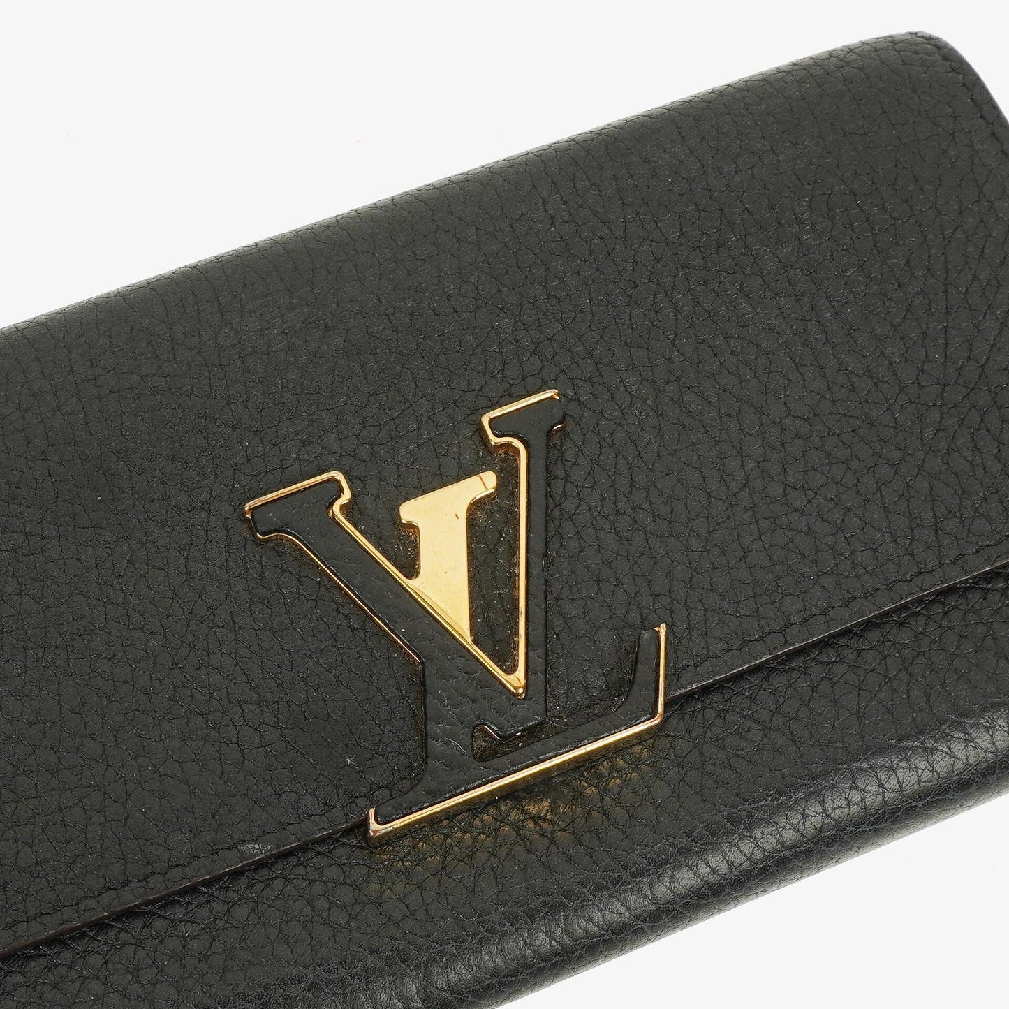 Louis Vuitton Capucines Taurillon Geldbörse
