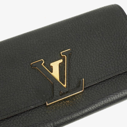 Louis Vuitton Capucines Taurillon Geldbörse
