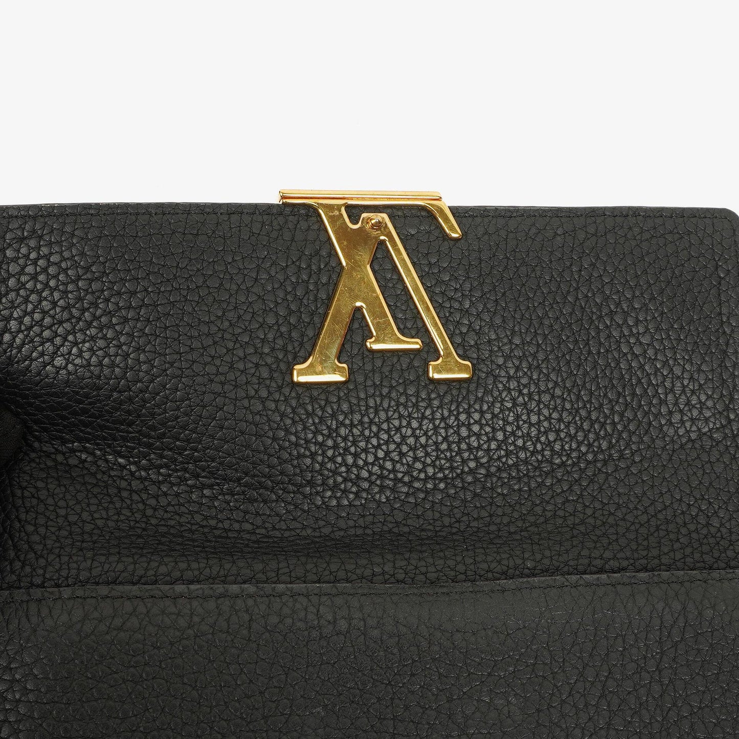 Louis Vuitton Capucines Taurillon Geldbörse
