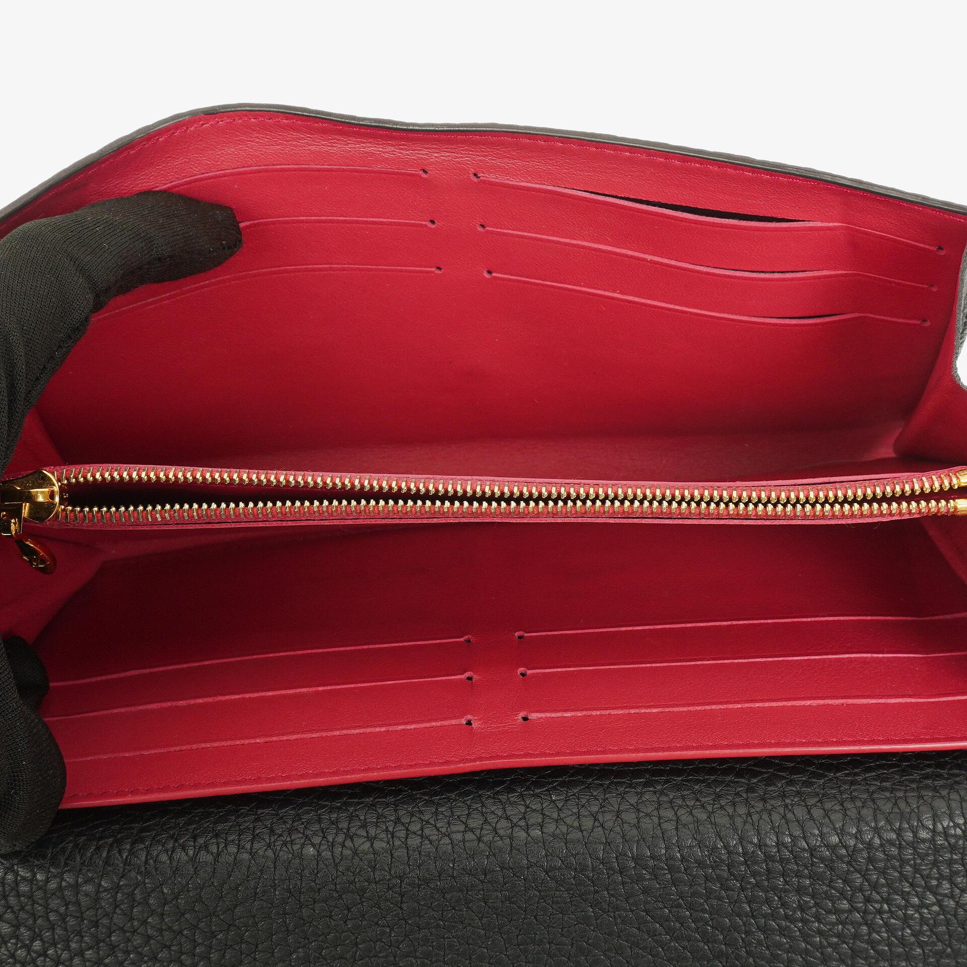 Louis Vuitton Capucines Taurillon Geldbörse