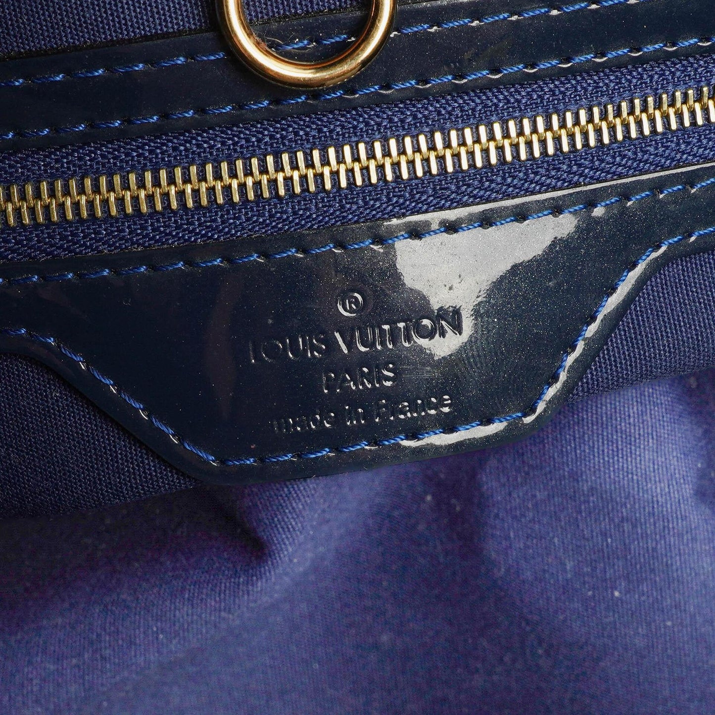 Louis Vuitton Catalina BB Tasche aus Vernis in Grand Blue