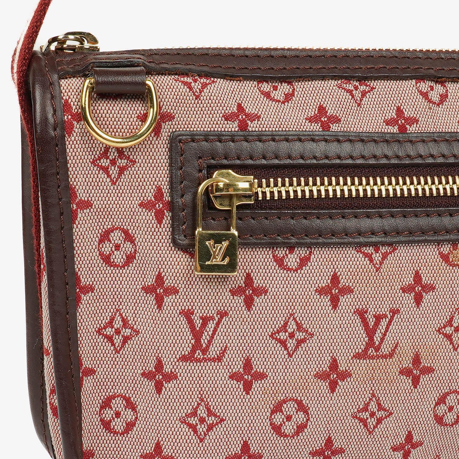 Louis Vuitton Cherry Monogram Mini Lin Pochette Kathleen Tasche