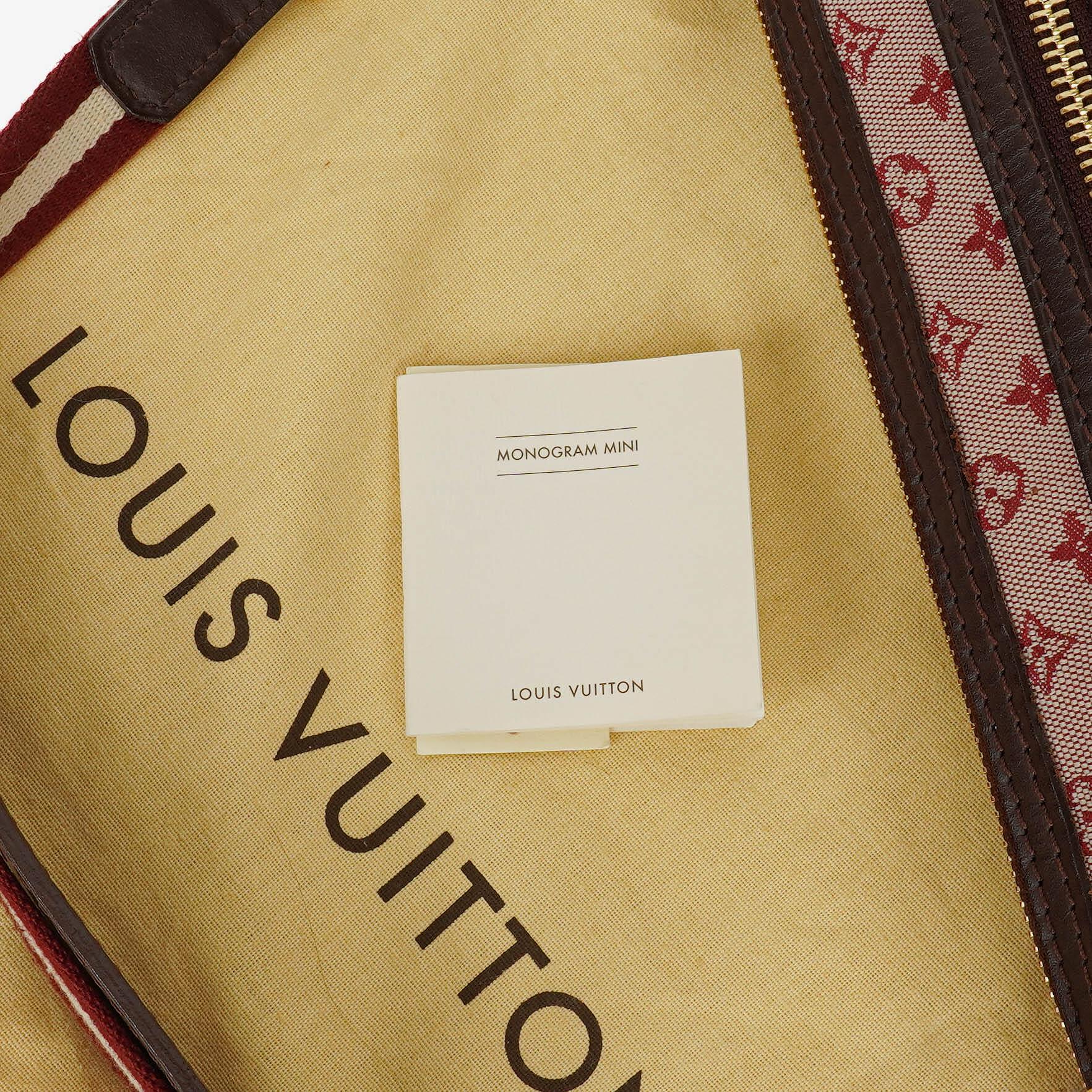 Louis Vuitton Cherry Monogram Mini Lin Pochette Kathleen Tasche