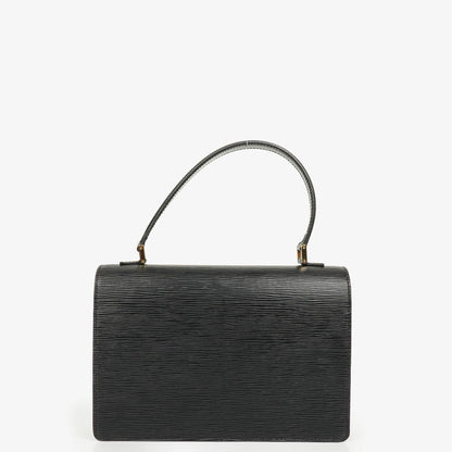 Louis Vuitton Concorde Tasche aus schwarzem Epi Leder