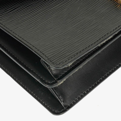 Louis Vuitton Concorde Tasche aus schwarzem Epi Leder
