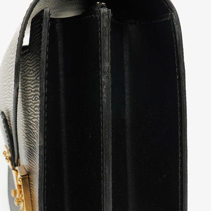 Louis Vuitton Concorde Tasche aus schwarzem Epi Leder