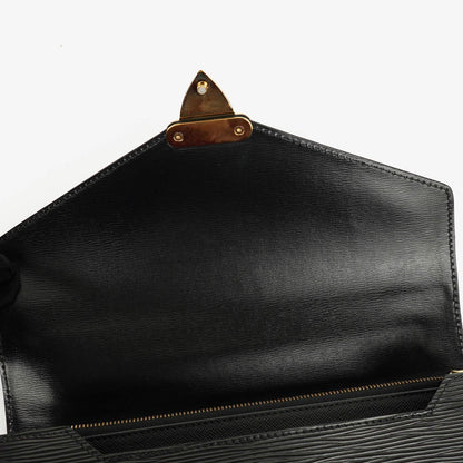 Louis Vuitton Concorde Tasche aus schwarzem Epi Leder
