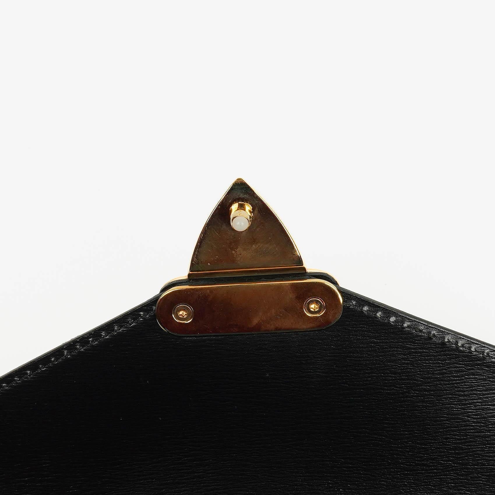 Louis Vuitton Concorde Tasche aus schwarzem Epi Leder