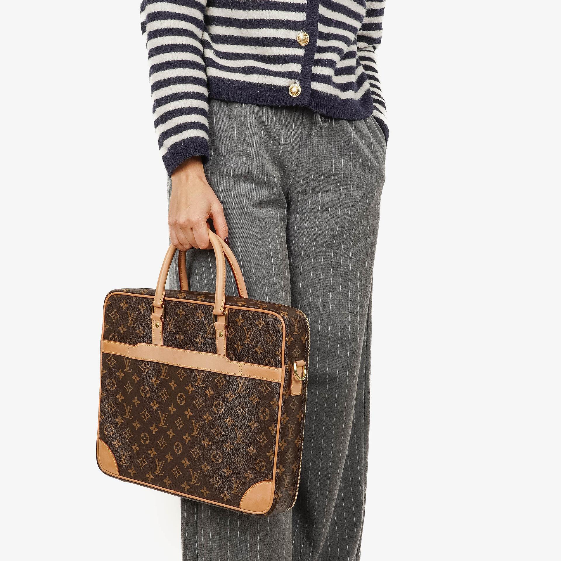 Louis Vuitton Cupertino Aktentasche aus Monogram Canvas