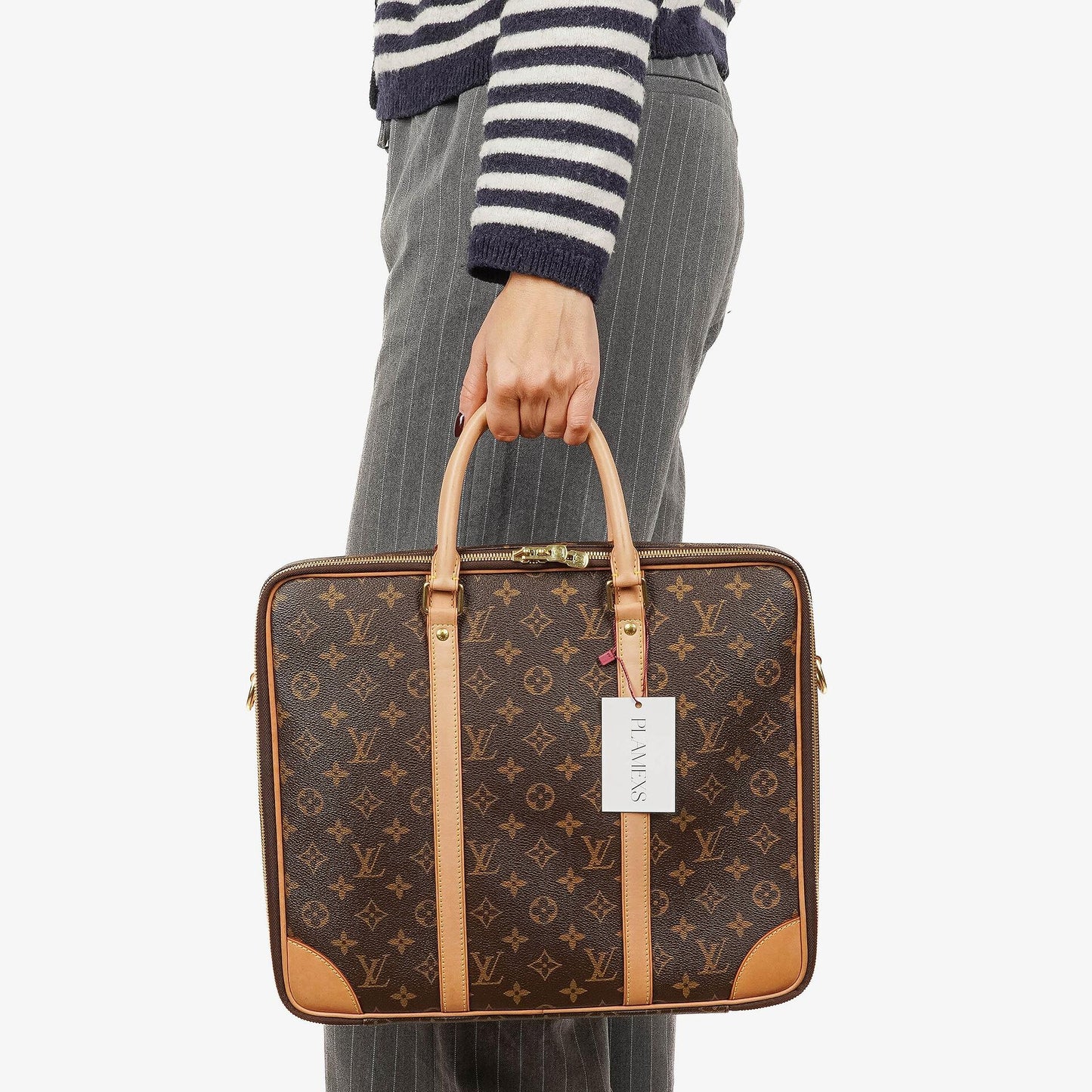 Louis Vuitton Cupertino Aktentasche aus Monogram Canvas